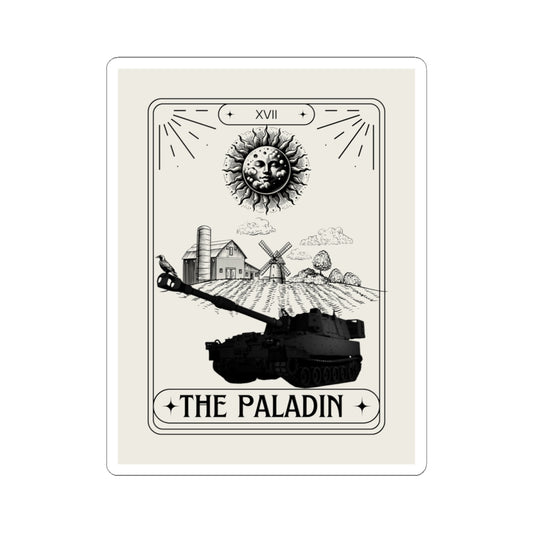 THE PALADIN TAROT CARD Sticker
