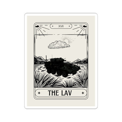 THE LAV TAROT CARD Sticker