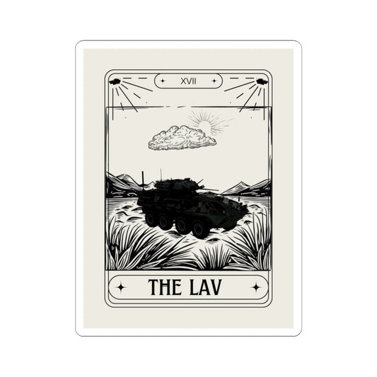 THE LAV TAROT CARD Sticker