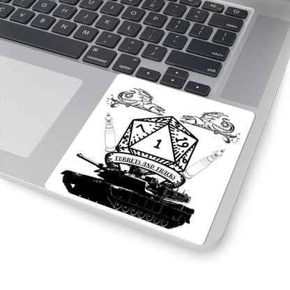 D&D “Turrets and Tracks” Sticker