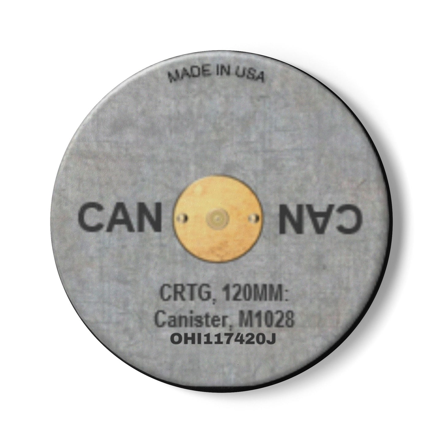 CAN Ceramic Coaster