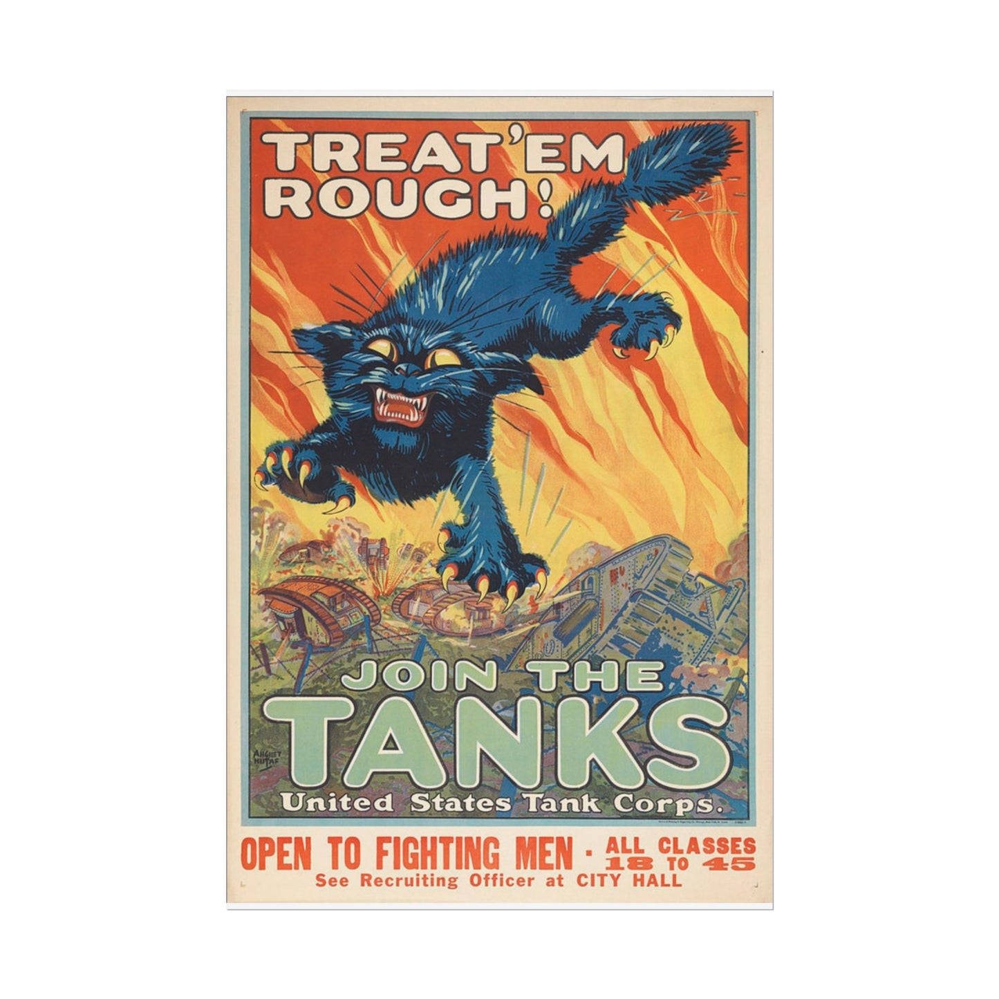 Treat 'Em Rough Poster