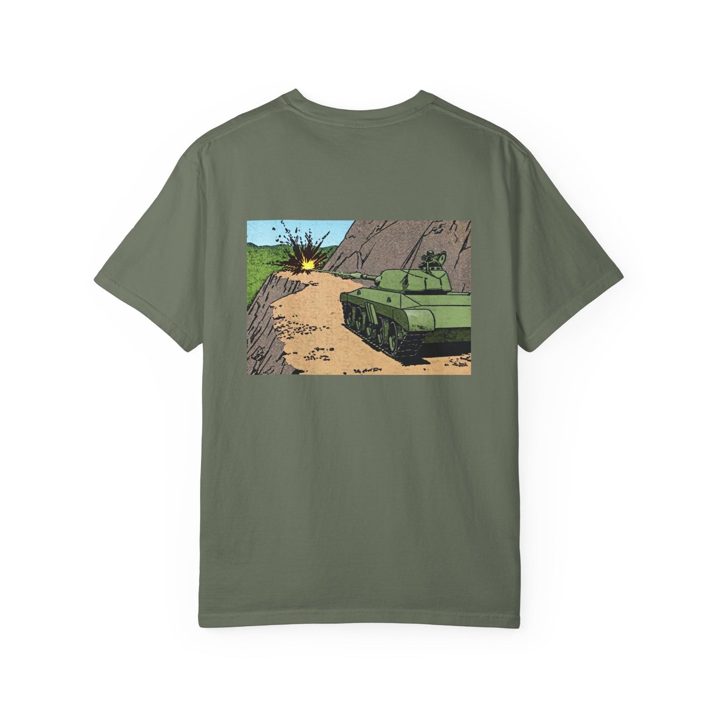 Retro-Tank Blastin' Roadblock Tee