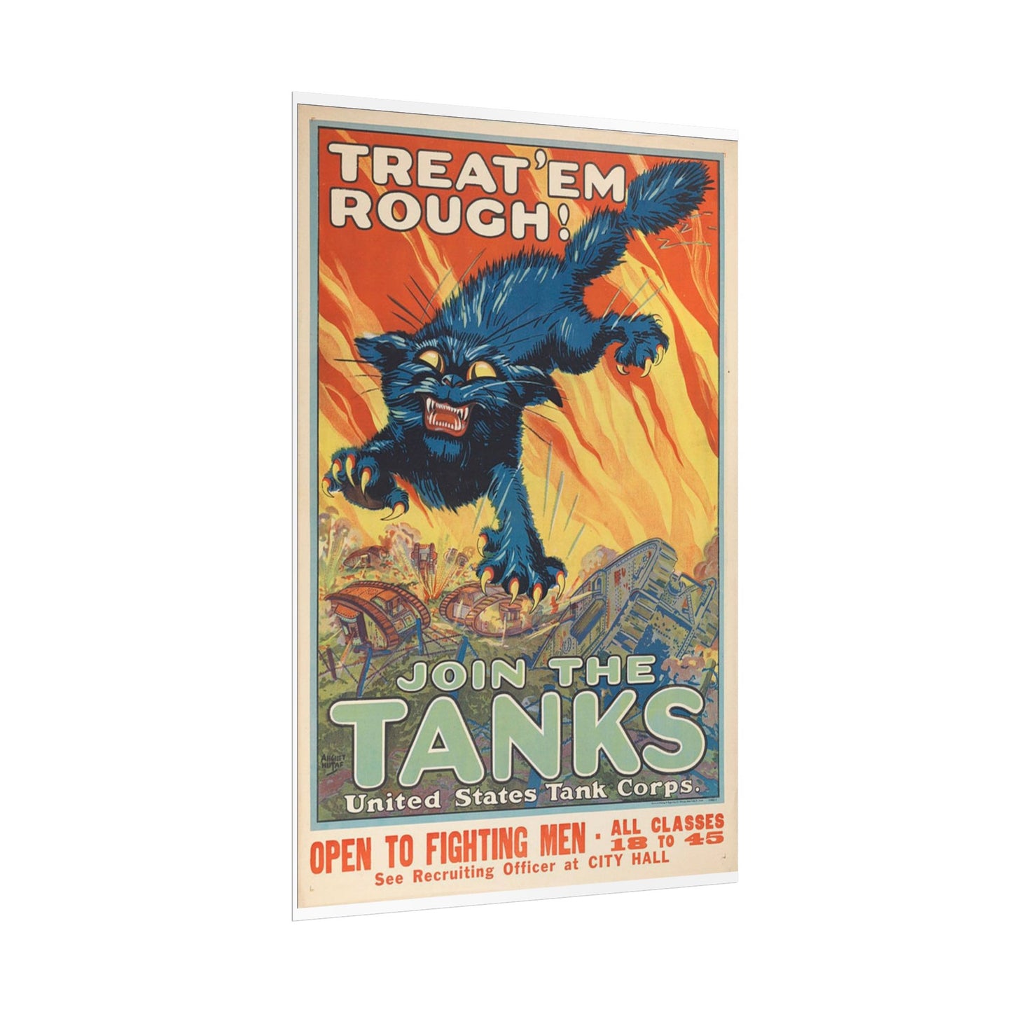 Treat 'Em Rough Poster