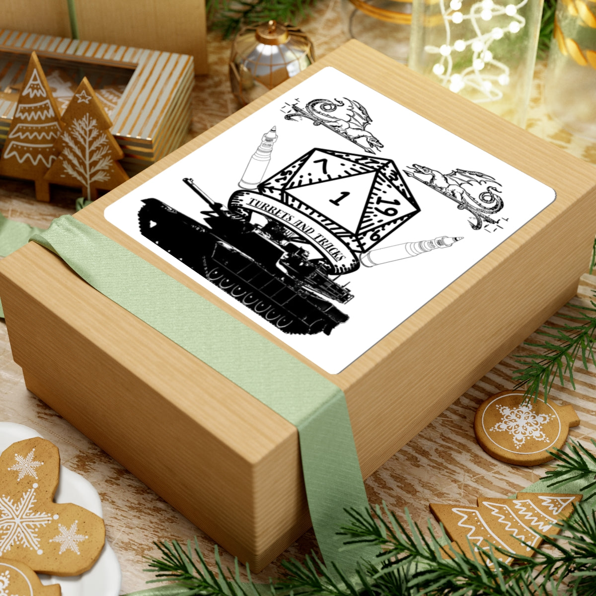 D&D “Turrets and Tracks” Sticker