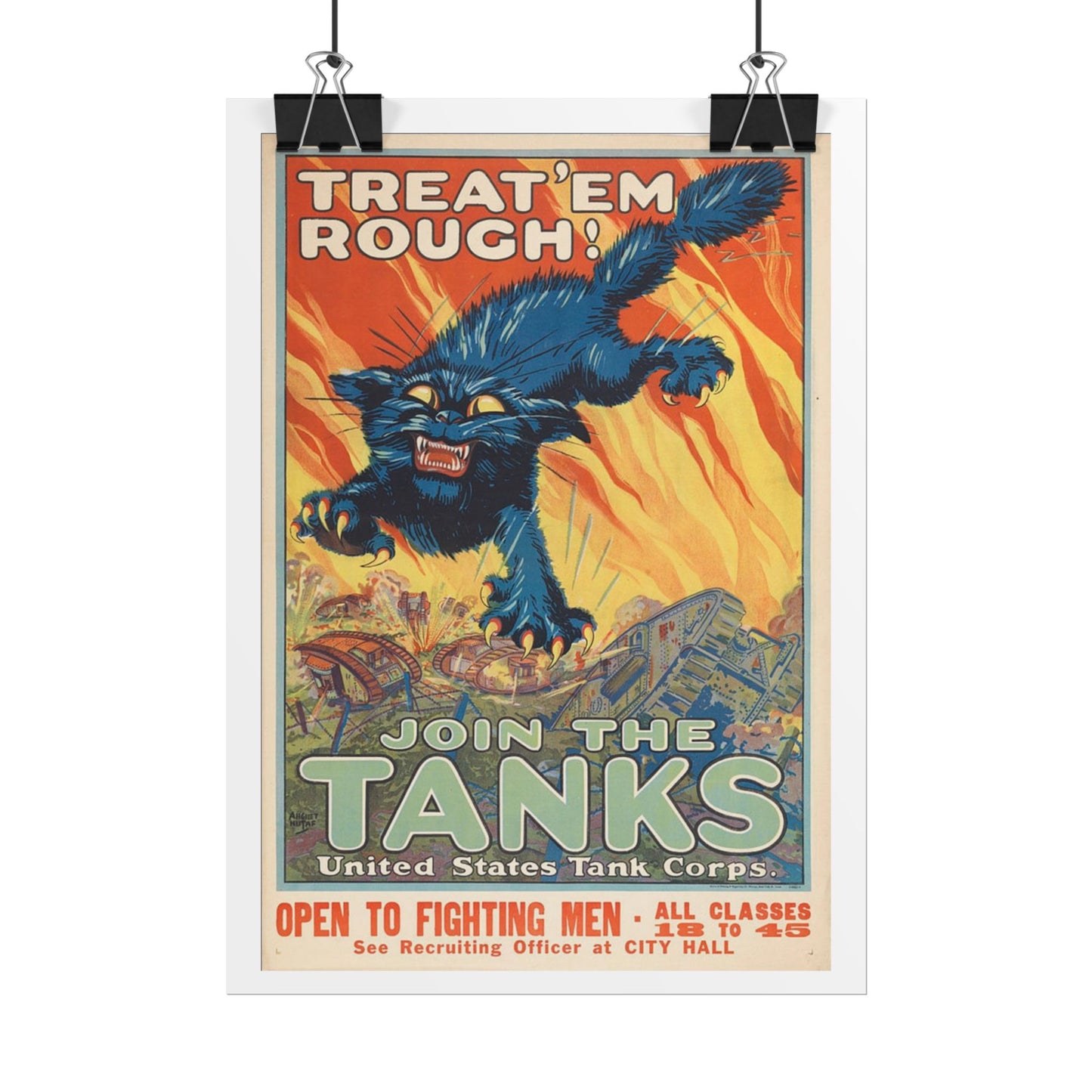 Treat 'Em Rough Poster