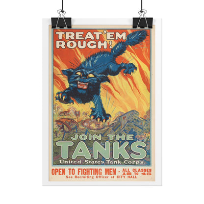 Treat 'Em Rough Poster