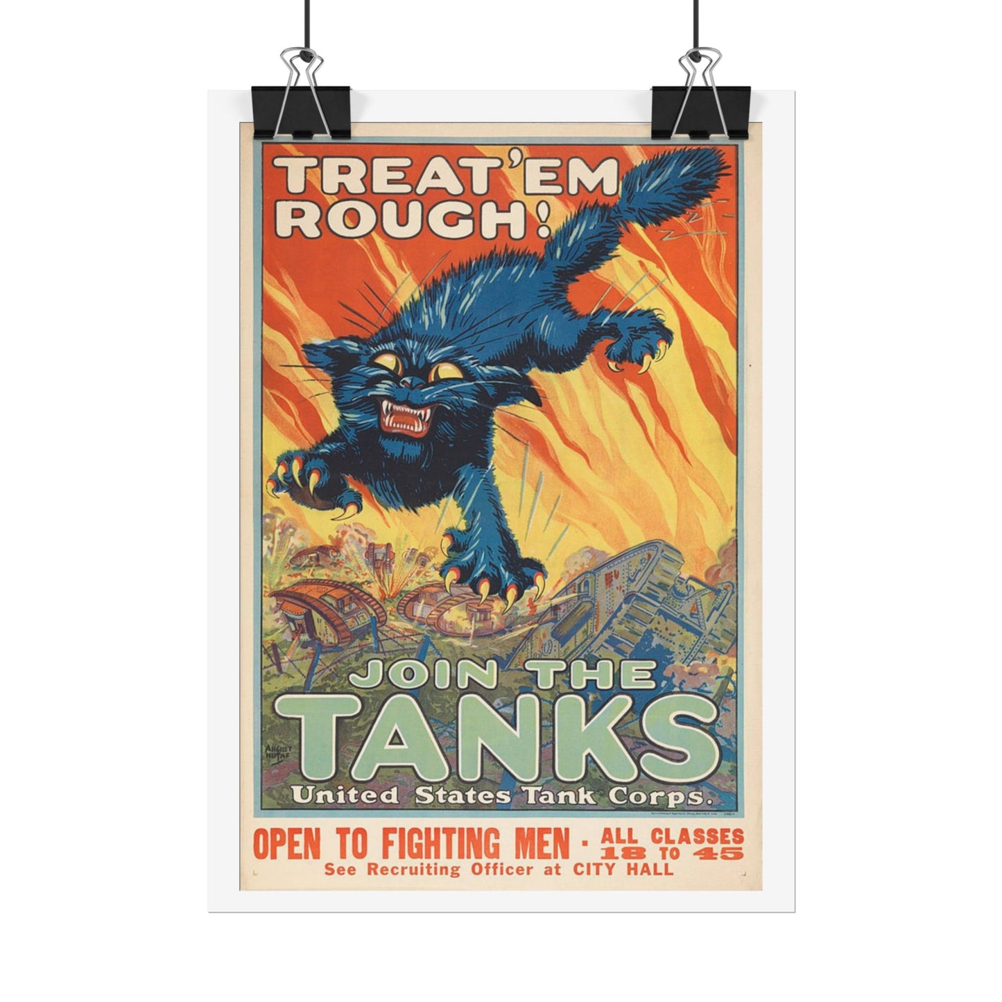Treat 'Em Rough Poster