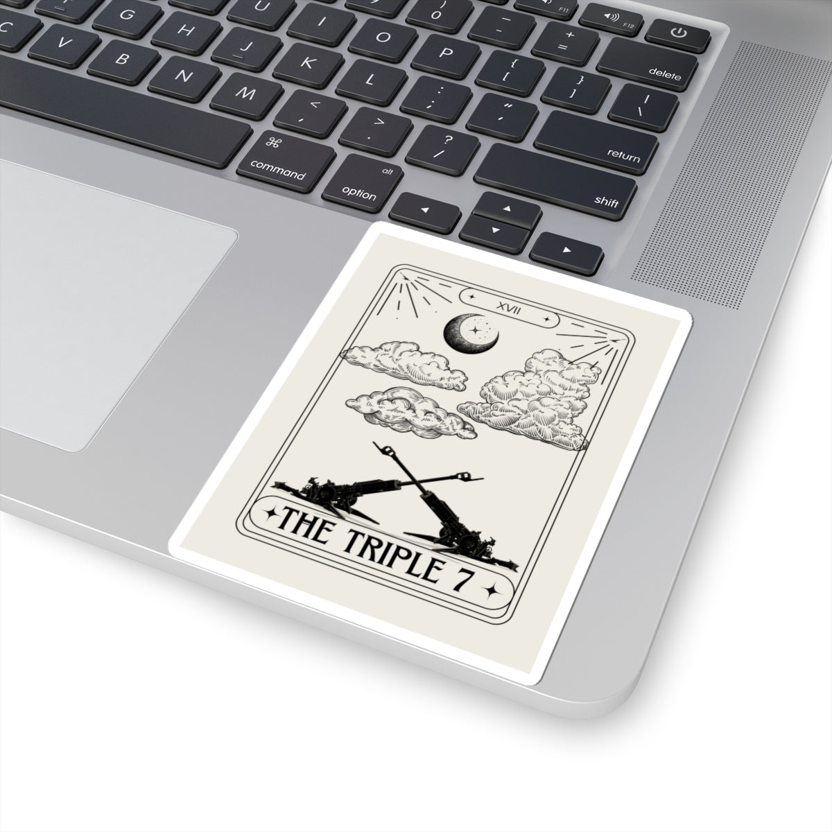 THE TRIPLE 7 TAROT CARD Sticker