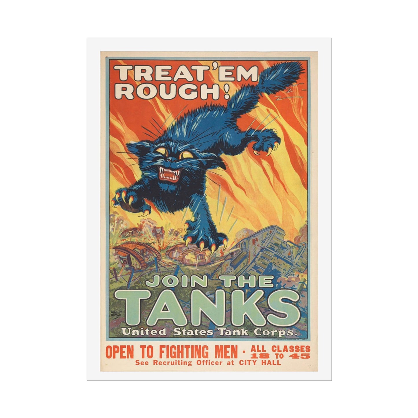 Treat 'Em Rough Poster