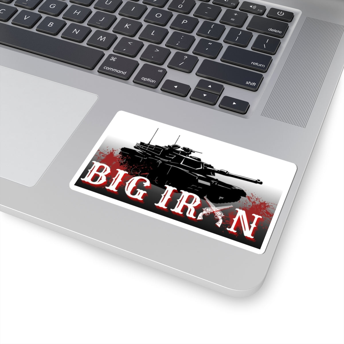 Big Iron Sticker