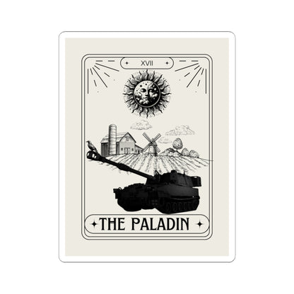 THE PALADIN TAROT CARD Sticker