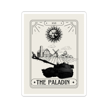 THE PALADIN TAROT CARD Sticker