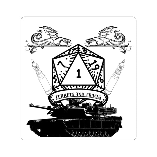 D&D “Turrets and Tracks” Sticker