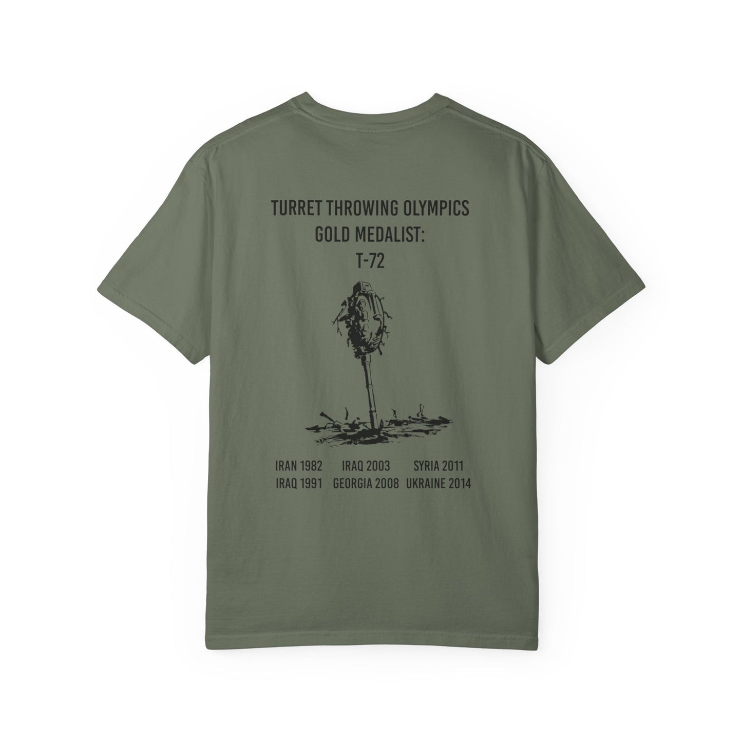 Turret Throwing Olympic Tee
