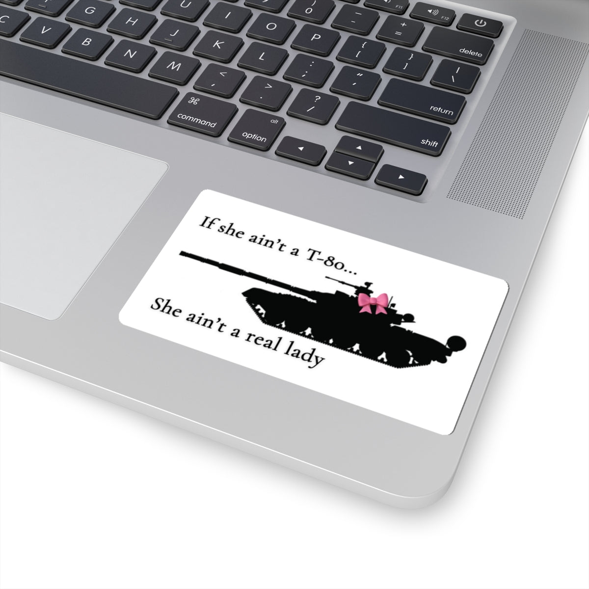 T-80 Lady Sticker