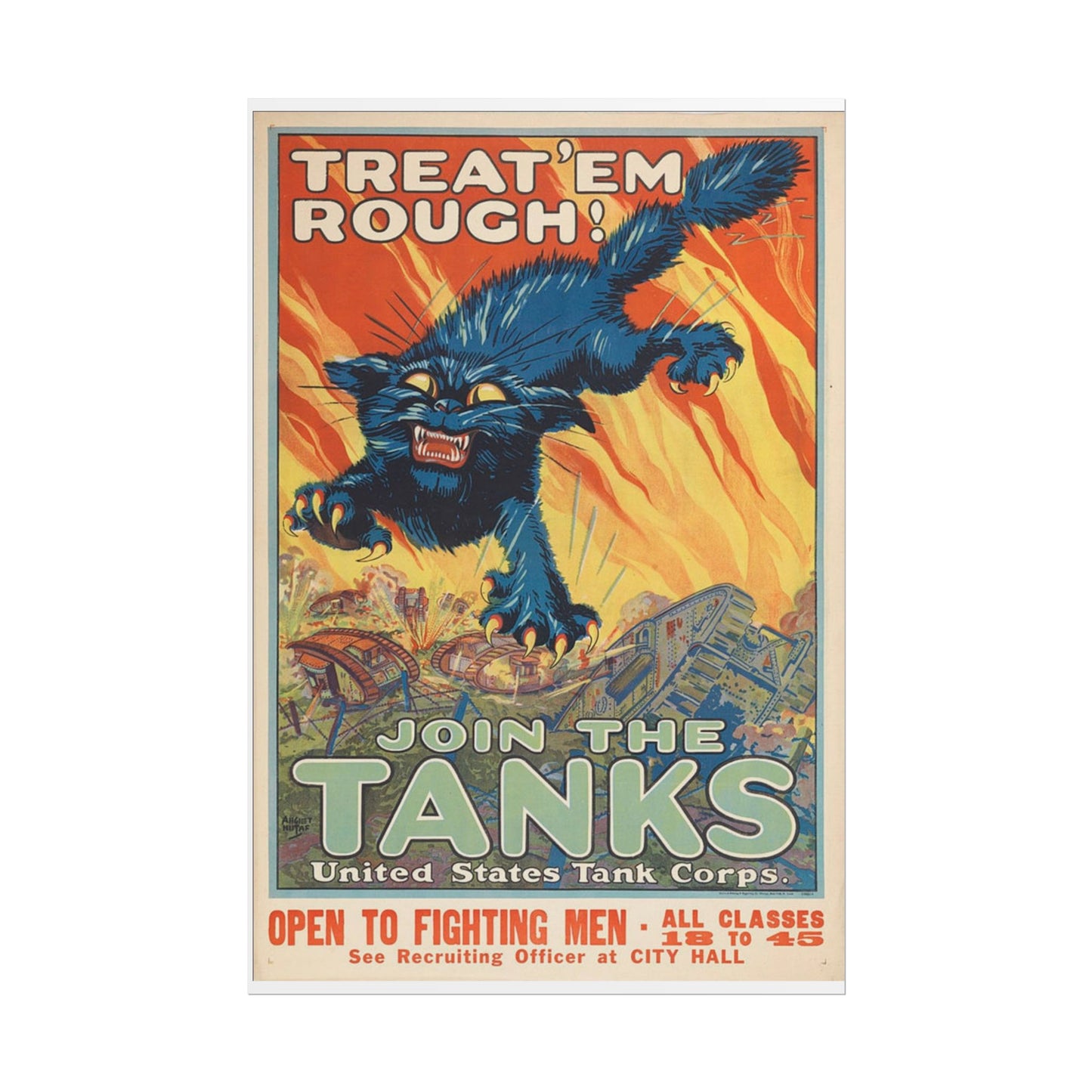 Treat 'Em Rough Poster