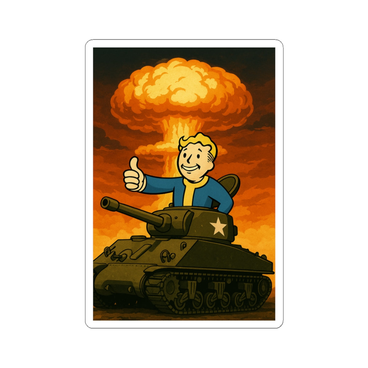 Tank-Boy Sticker