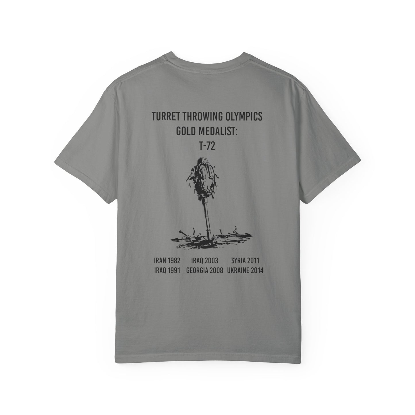 Turret Throwing Olympic Tee