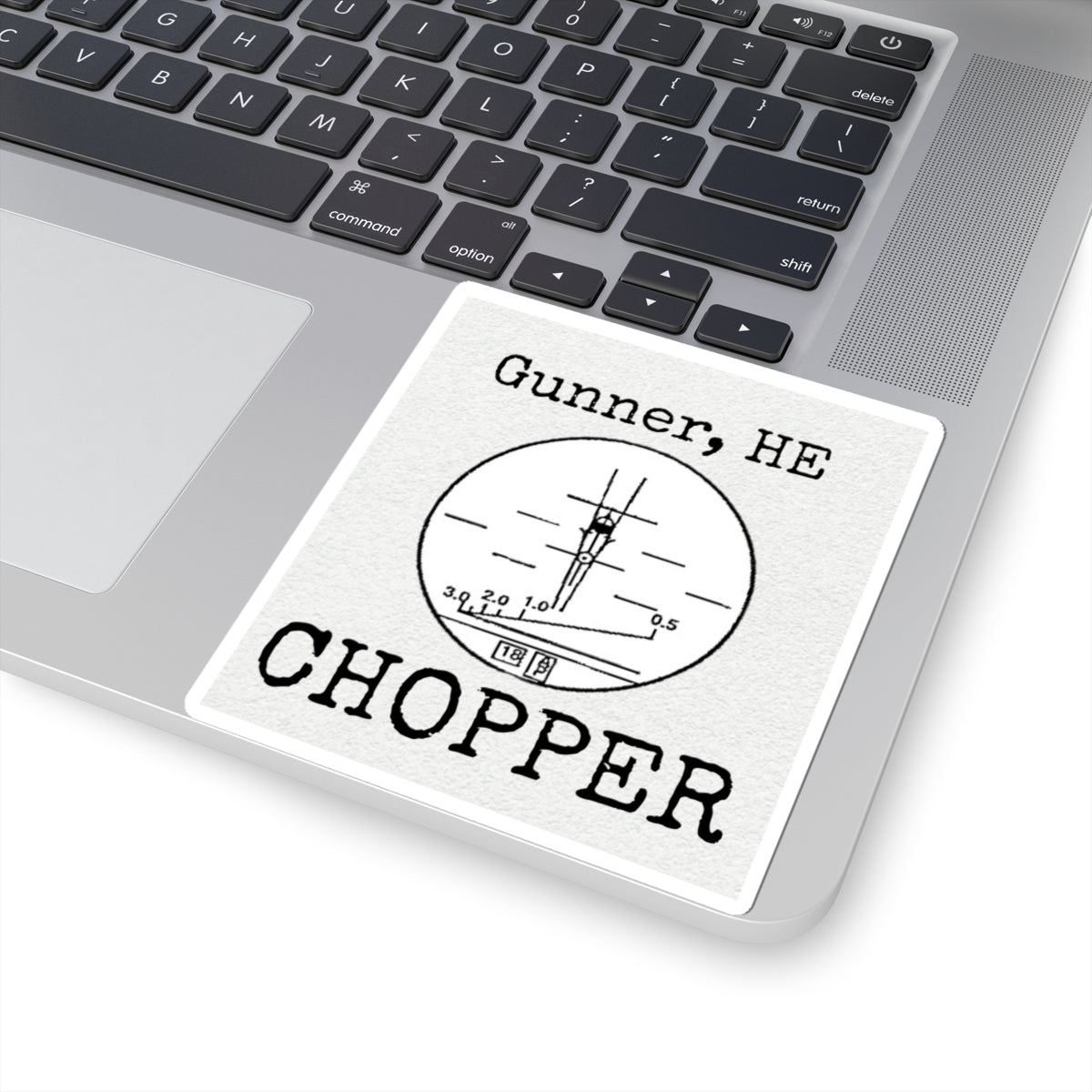 Bradley- “Gunner, HE Chopper” Sticker