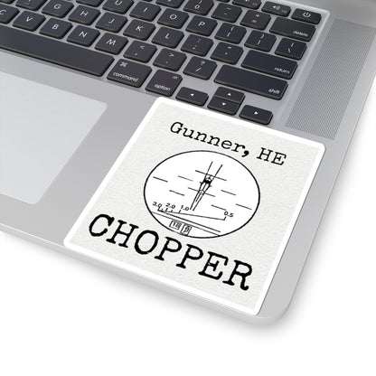 Bradley- “Gunner, HE Chopper” Sticker