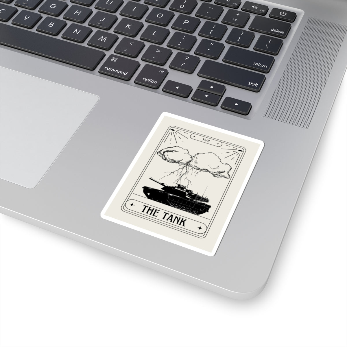 THE TANK TAROT CARD Sticker