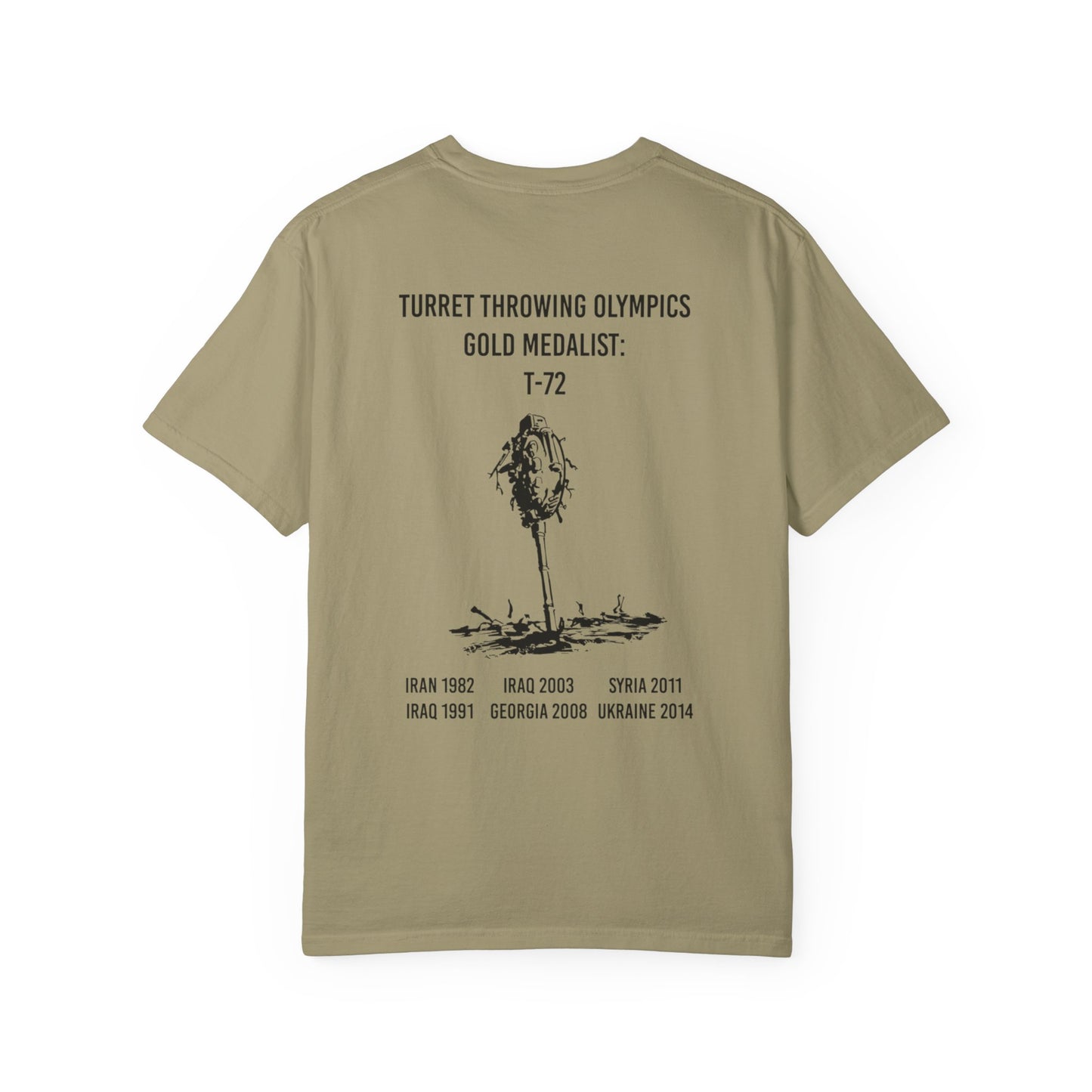Turret Throwing Olympic Tee