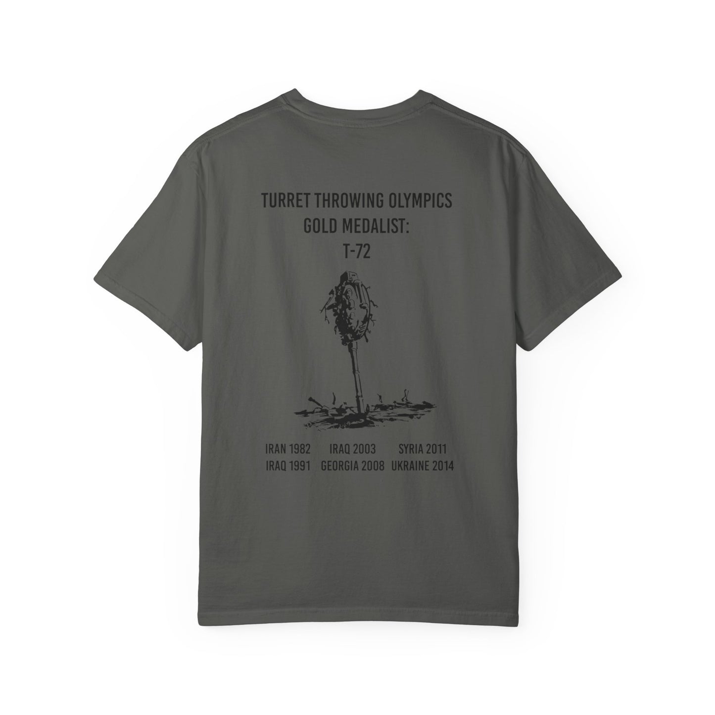 Turret Throwing Olympic Tee