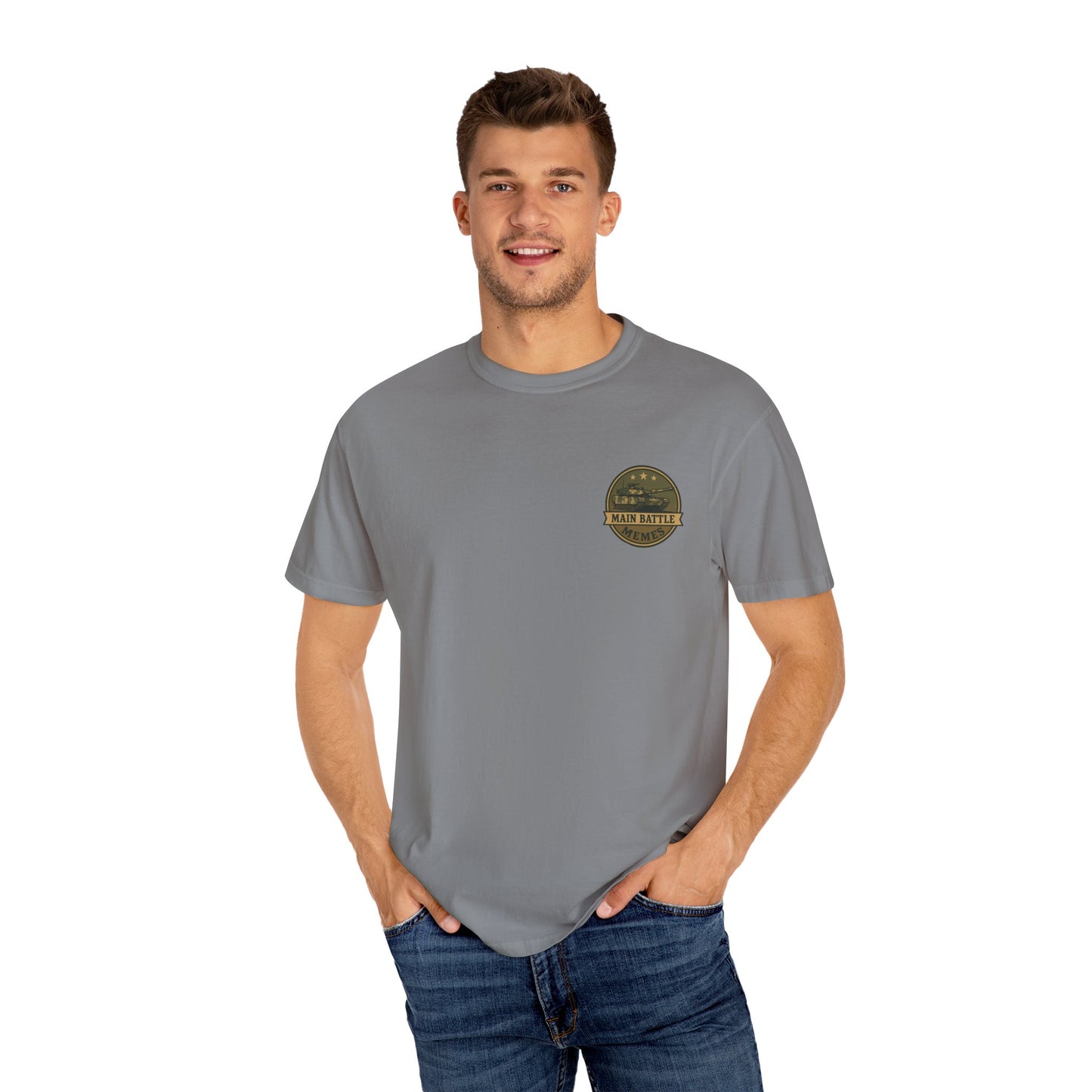 Main Battle Memes Logo Tee