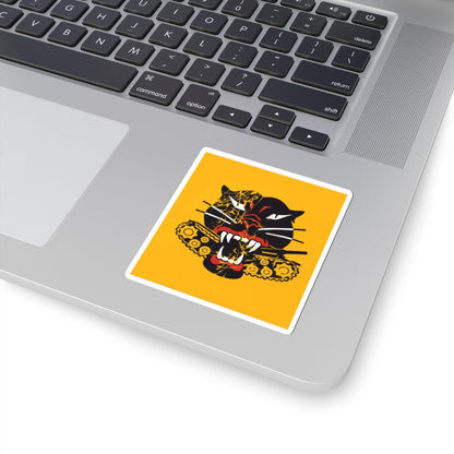 Tank Eating Tiger- US Tank Destroyer Branch Sticker