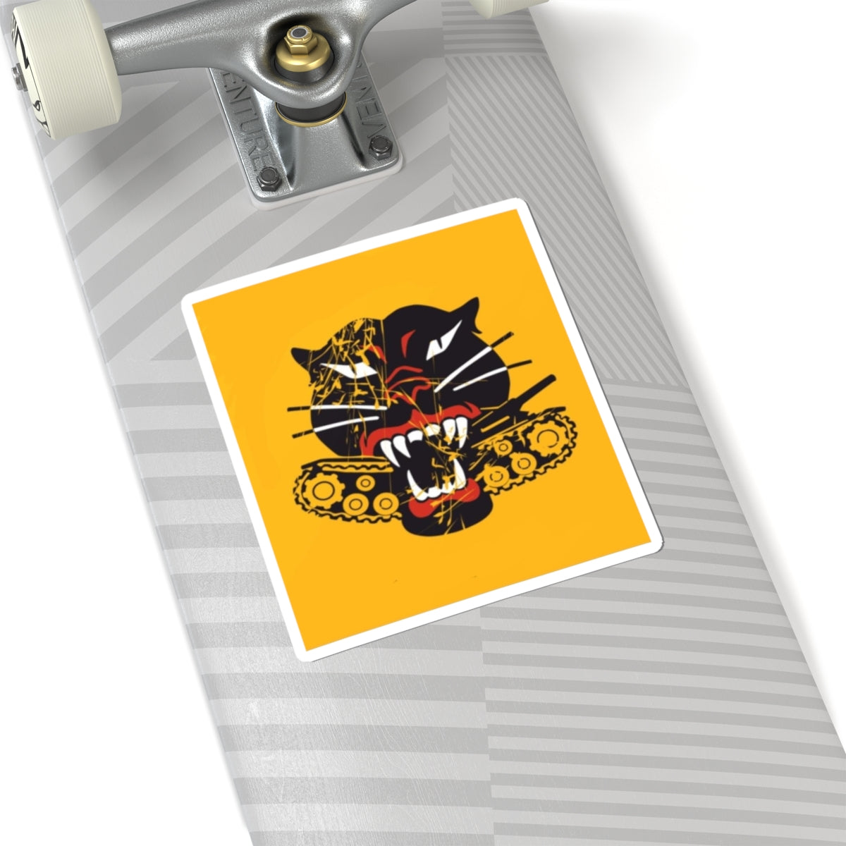 Tank Eating Tiger- US Tank Destroyer Branch Sticker