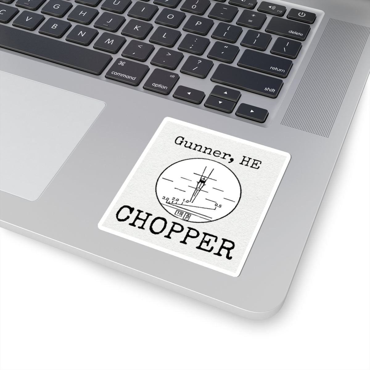 Bradley- “Gunner, HE Chopper” Sticker