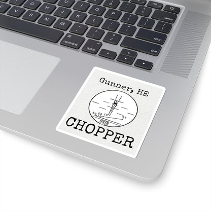 Bradley- “Gunner, HE Chopper” Sticker
