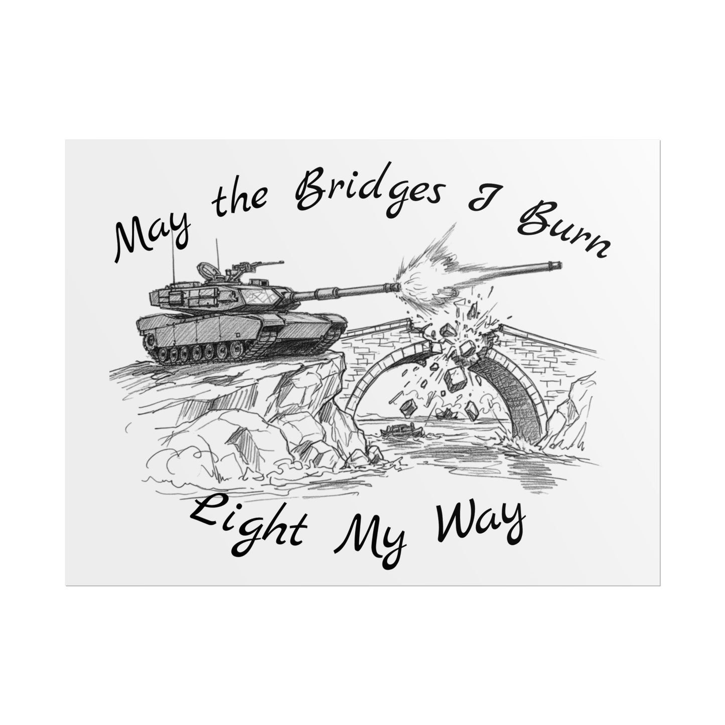 Bridges Burned Poster