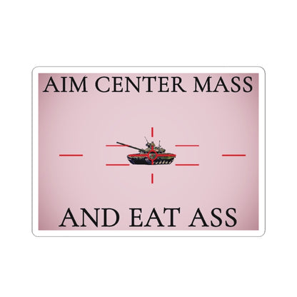 Aim Center Mass Sticker