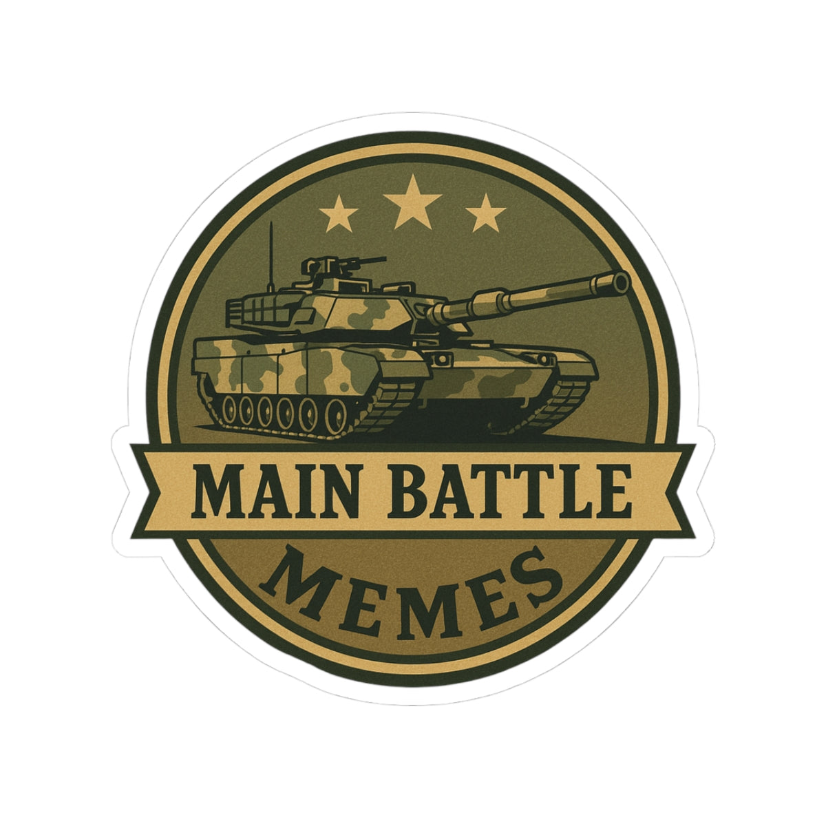 Main Battle Memes Sticker