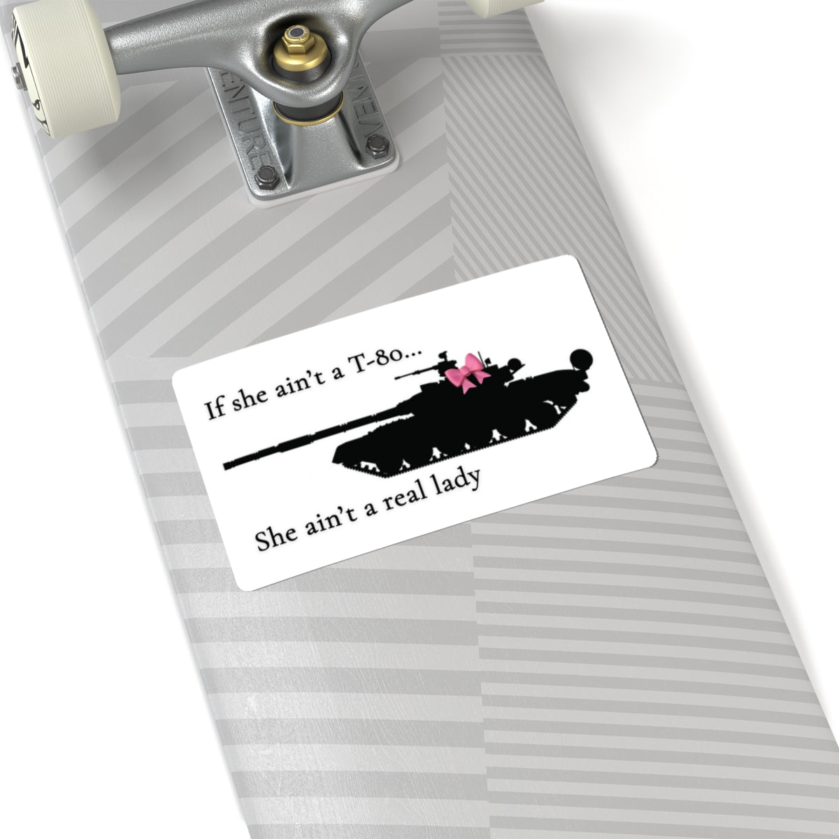 T-80 Lady Sticker