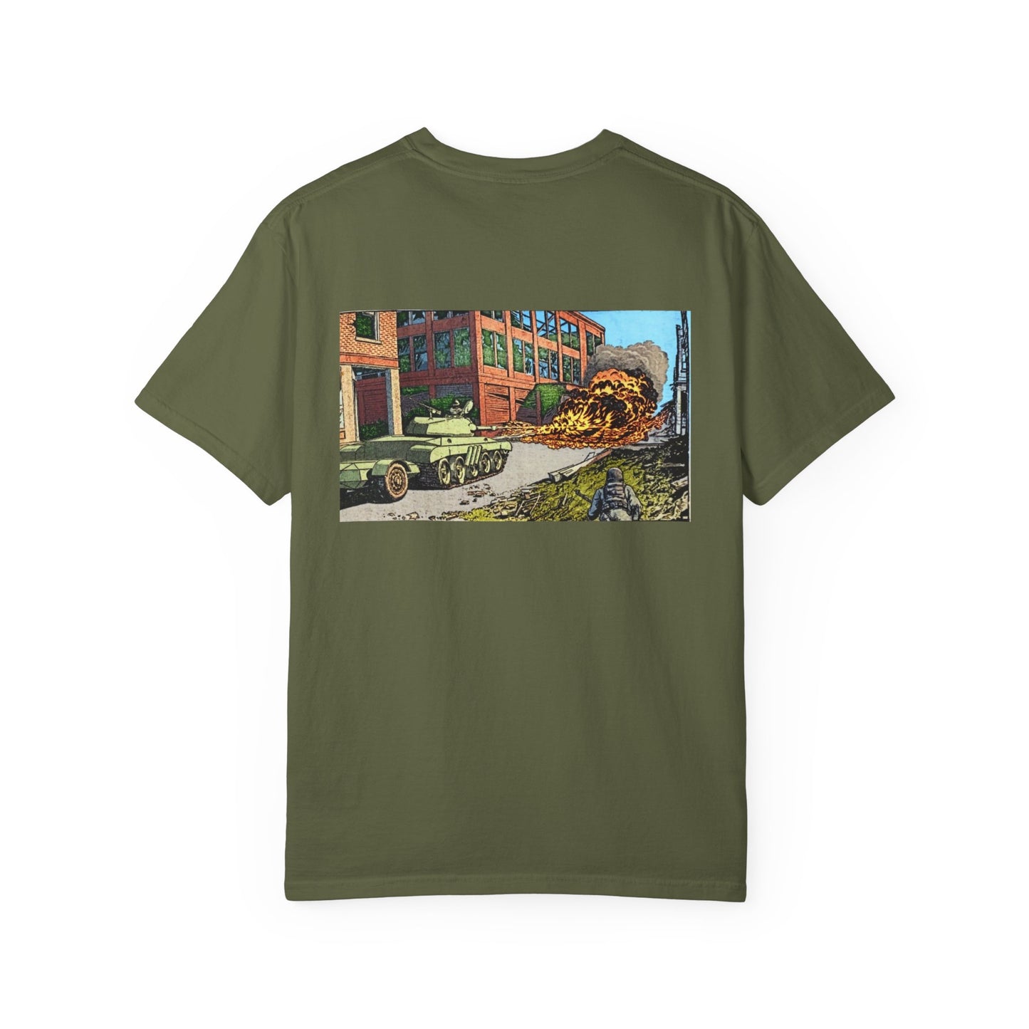 Retro Flame Tank Tee
