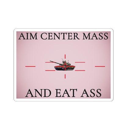 Aim Center Mass Sticker