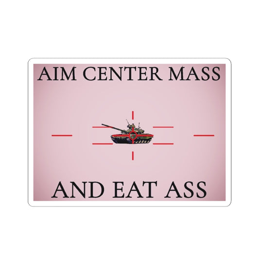 Aim Center Mass Sticker