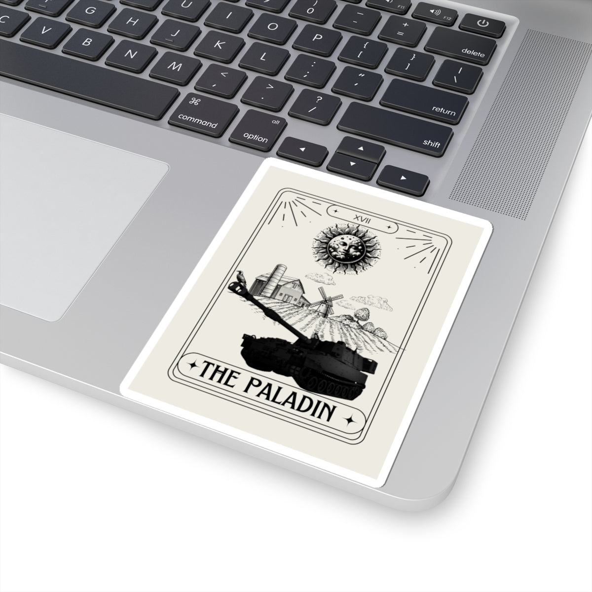 THE PALADIN TAROT CARD Sticker