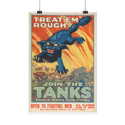 Treat 'Em Rough Poster
