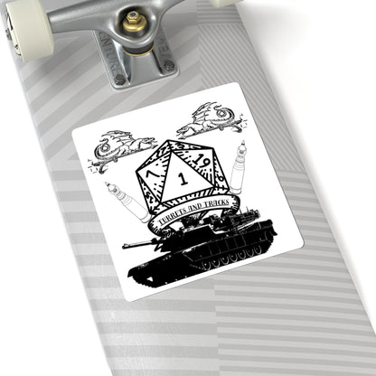 D&D “Turrets and Tracks” Sticker