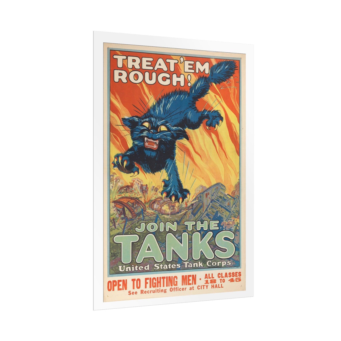 Treat 'Em Rough Poster