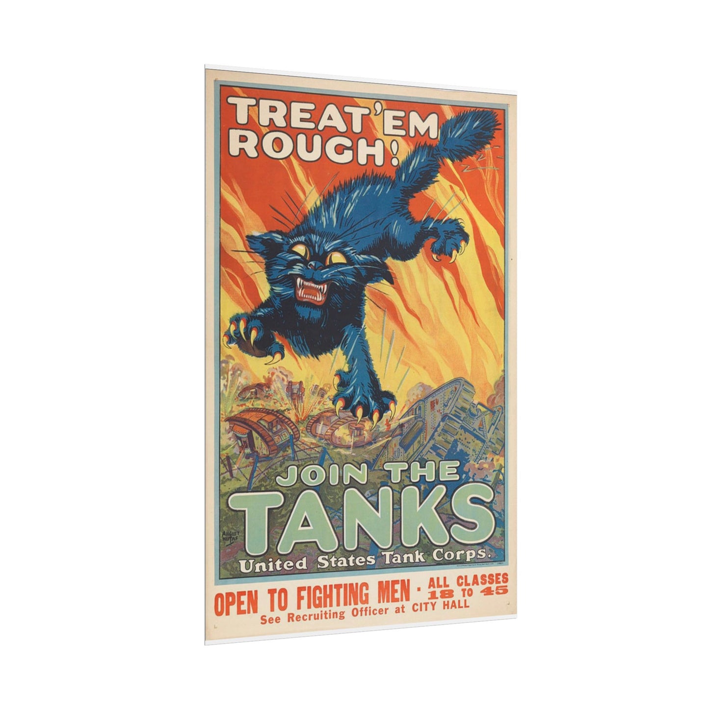 Treat 'Em Rough Poster