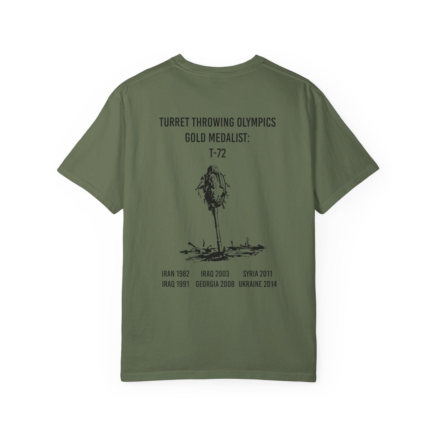 Turret Throwing Olympic Tee