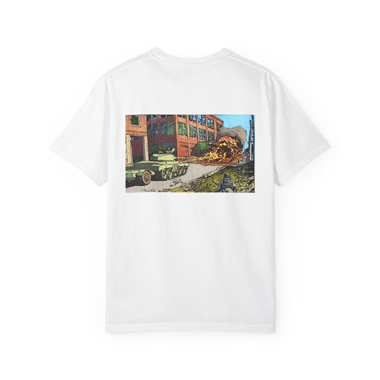 Retro Flame Tank Tee