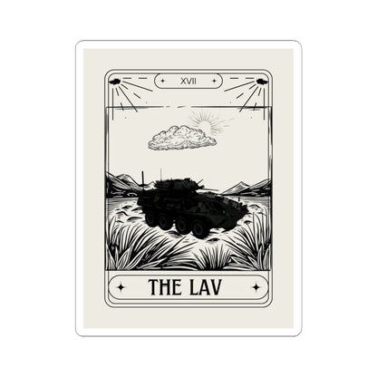 THE LAV TAROT CARD Sticker