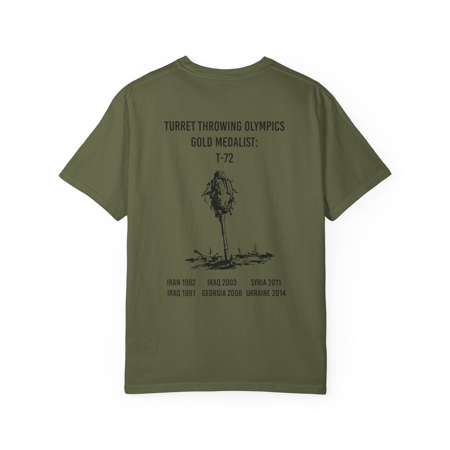 Turret Throwing Olympic Tee