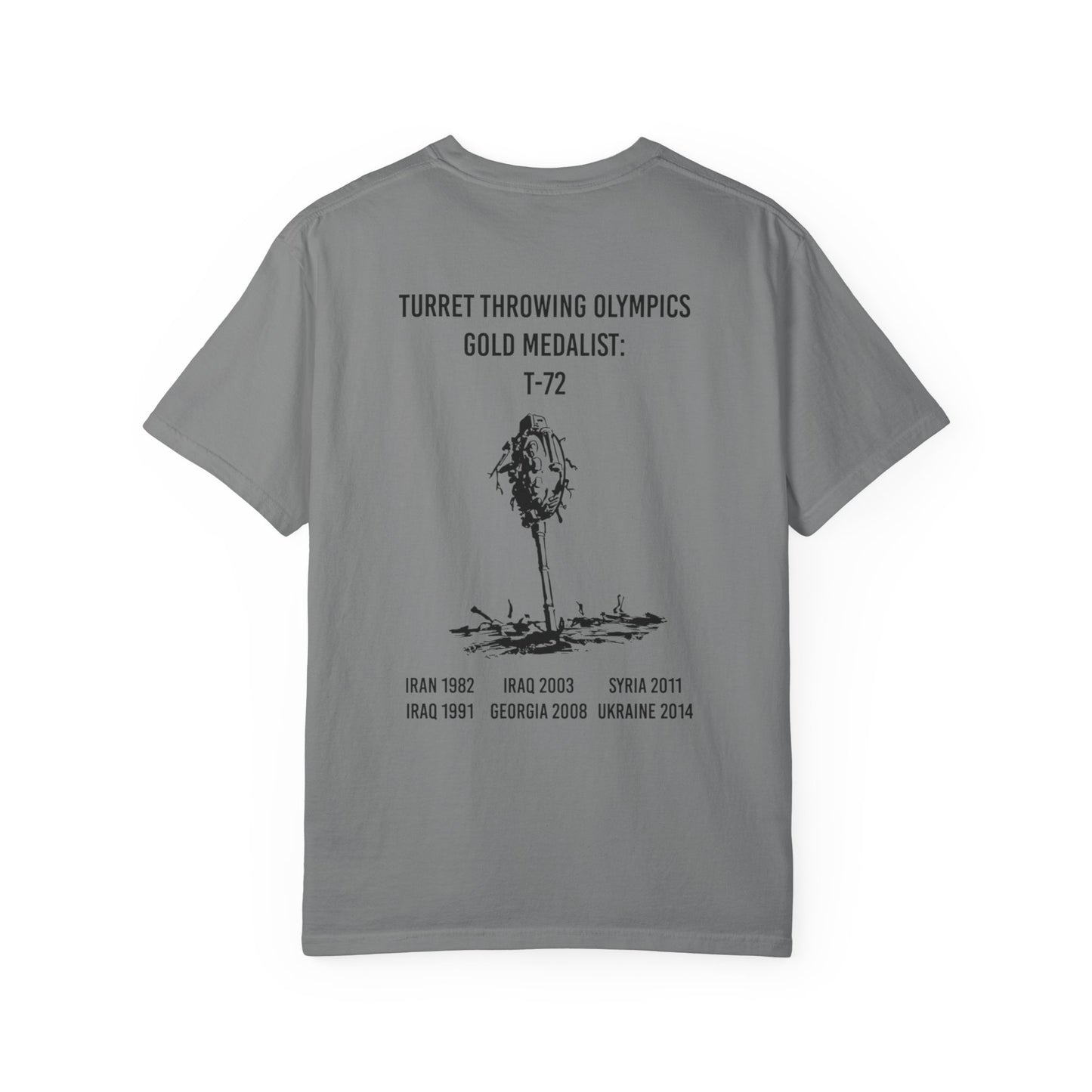 Turret Throwing Olympic Tee